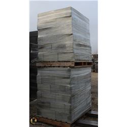 PALLET OF GREY PARTITION CONCRETE BLOCKS