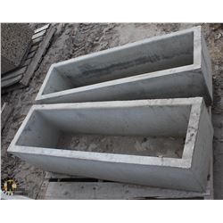 CONCRETE RECTANGULAR PLANTER