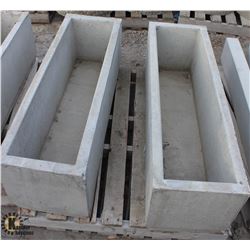 CONCRETE RECTANGULAR PLANTER