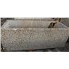 Image 2 : PEBBLED CONCRETE RECTANGULAR PLANTER