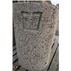 Image 2 : PEBBLED CONCRETE ROUND GARBAGE CANS