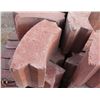 Image 2 : PALLET OF RED FIRE PIT BRICKS