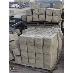 2.5 PALLETS OF SANDSTONE SPLIT FACED