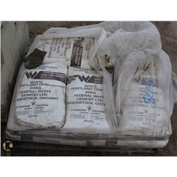 PALLET OF TEN 40KG BAGS OF PORTLAND CEMENT