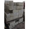 Image 1 : 1.5 PALLET OF SCORED SMOOTH FACE CINDER BLOCKS