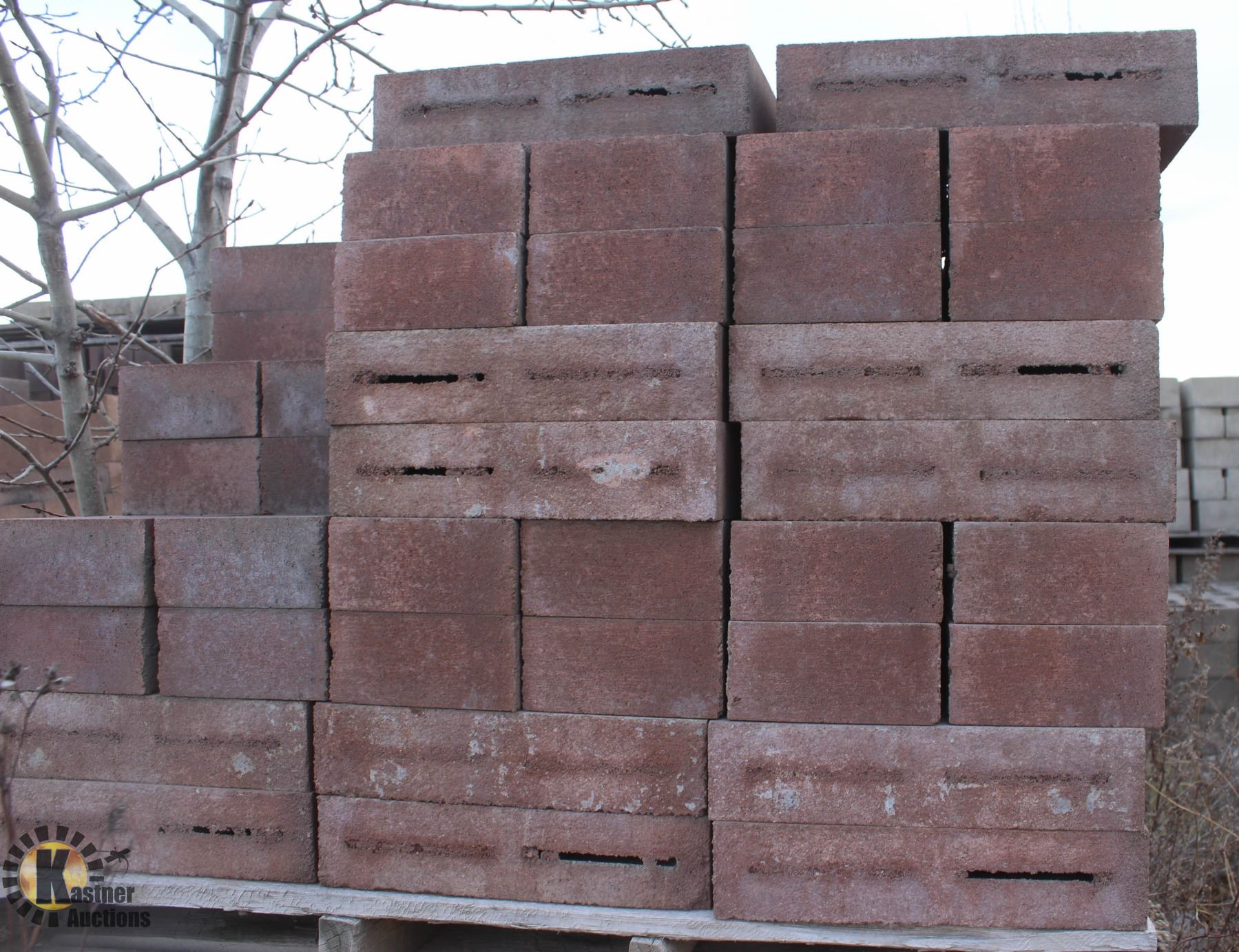 Parted Blocks 4 PARTIAL PALLETS TERRACOTTA PARTITION BLOCKS