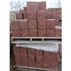 Image 1 : 1.5 PALLETS OF TERRACOTTA SPLIT FACE CORNER BLOCK
