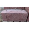 Image 2 : 1.5 PALLETS OF TERRACOTTA SPLIT FACE CORNER BLOCK
