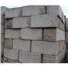 Image 1 : PALLET OF LIGHT GREY SPLIT FACE CINDER BLOCK