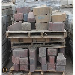 5 PALLETS OF ASSORTED WEDGE INTERLOCKING