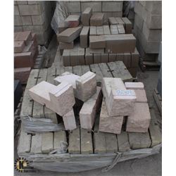 2 PALLETS OF ASSORTED CONCRETE BLOCKS