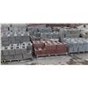 Image 1 : 6 PALLETS OF ASSORTED CINDER BLOCKS INC. SPLIT