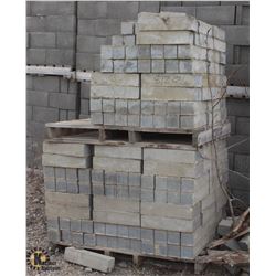 6 PALLETS OF SPLIT FACED BRICKS