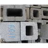 Image 2 : PALLET OF SINGLE BULLNOSE HALF CINDER BLOCK