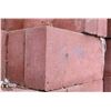 Image 1 : PALLET OF TERRACOTTA SPLIT FACED CINDER BLOCKS
