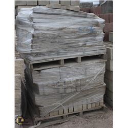 PALLET OF SPLIT FACED LEDGE BLOCKS