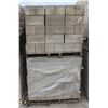 Image 1 : PALLET OF SPLIT FACED TAN CINDER BLOCKS