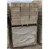 Image 1 : PALLET OF SPLIT FACED TAN CINDER BLOCKS