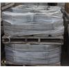 Image 1 : PALLET OF LIGHT GREY WEDGE INTERLOCKING RETAINING