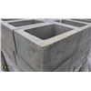 Image 2 : PALLET OF DARK GREY COLUMN BLOCKS