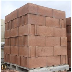 PALLET OF TERRACOTTA STRETCHER BLOCKS