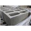 Image 2 : PALLET OF SINGLE BULLNOSE CINDER BLOCKS