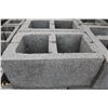 Image 2 : PALLET OF CINDER BLOCK WITH UTILITY KNOCKOUTS