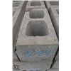 Image 2 : PALLET OF SPLIT FACED LEDGE CINDER BLOCKS