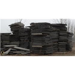 APROX. 20 PALLETS OF CONCRETE FORMS