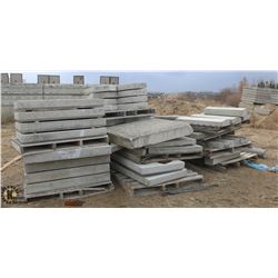 LARGE LOT OF CONCRETE SLABS