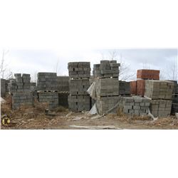 LARGE LOT OF ASSORTED SIZE SHAPE COLOUR CONCRETE
