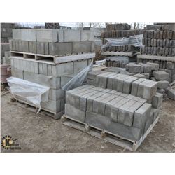 2 PALLETS OF 15.5"X7.5"X3.5" BLOCK