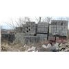 Image 1 : LARGE LOT OF ASSORTED CONCRETE BLOCKS APROX.30