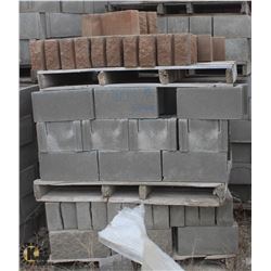 10 PALLETS OF ASSORTED BRICKS AND BLOCKS INCL..