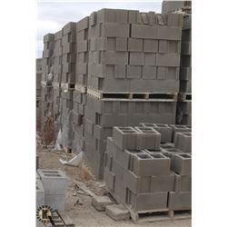 11 PALLETS OF GREY STRETCHER BLOCKS