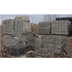 14 PALLETS OF ASSORTED BRICKS AND BLOCKS INCL.