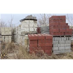 18 PALLETS OF ASSORTED BRICKS AND BLOCKS