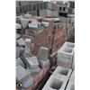 Image 2 : 17 PALLETS OF ASSORTED BRICKS AND BLOCKS INCL.