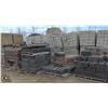 Image 1 : 10 PALLETS OF ASSORTED CONCRETE BLOCKS AND