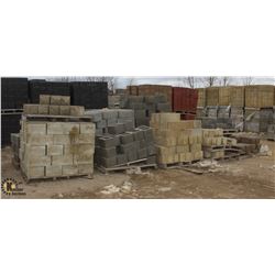 APPROX.. 14 PALLETS OF ASSORTED BRICKS AND BLOCKS