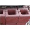 Image 2 : PALLET OF TERRACOTTA HALF CINDER BLOCK