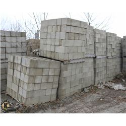 PALLET OF BEIGE KNOCKOUT BLOCKS