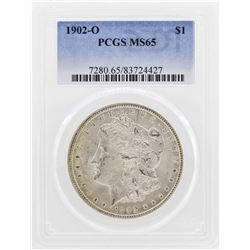 1902-O $1 Morgan Silver Dollar Coin PCGS MS65