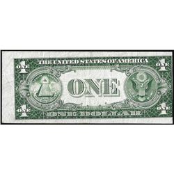 1935C $1 Silver Certificate Note First Print Misalignment ERROR