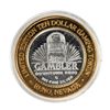 Image 1 : .999 Silver Gambler Reno, Nevada $10 Casino Limited Edition Gaming Token