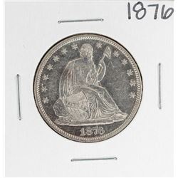 1876 Seated Liberty Half Dollar Coin
