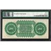 Image 2 : 1872 $20 State of South Carolina Revenue Bond Obsolete Note PMG Gem Uncirculated 66EPQ