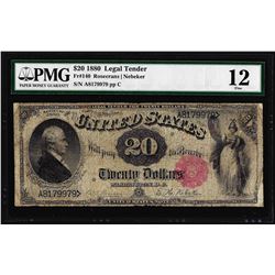 1880 $20 Legal Tender Note Fr.140 PMG Choice Fine 12