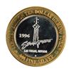 Image 1 : .999 Silver Stratosphere Las Vegas, NV $10 Casino Limited Edition Gaming Token