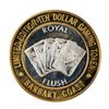 Image 1 : .999 Silver Barbary Coast Las Vegas, Nevada $10 Limited Edition Gaming Token